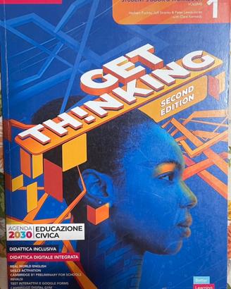 Libro scolastico Get thinking Vol.1