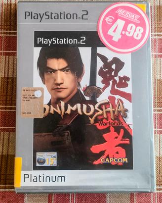 Onimusha: Warlords PS2 - Versione Platinum