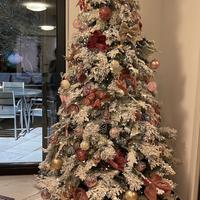 Albero di natale innevato 2,30 m