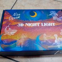 Lampada luce notturna 3D