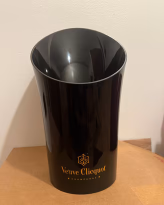 Secchiello glacette VEUVE CLICQUOT nero