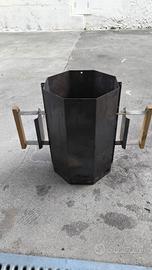 Accendi barbecue in acciaio inox