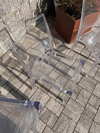 Sedie Grandsoleil B-Side in policarbonato