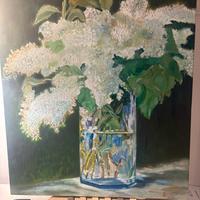 Dipinto olio copia quadro d autore