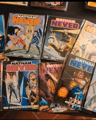 Lotto 9 fumetti Nathan Never originali (2 - 1