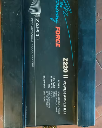 Amplificatore Zapco