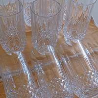 11 bicchieri long drink in cristallo