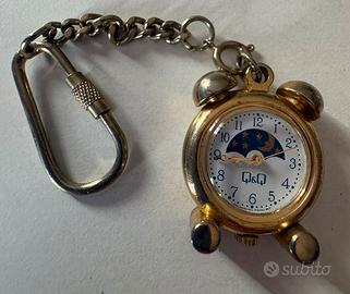 Orologio sveglia da tasca Q&Q vintage