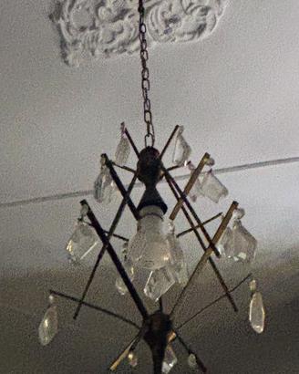 Lampadario vintage in stile Mid-Century Modern