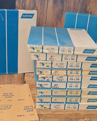 Carta abrasiva  professionale Norton NUOVA