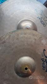 Piatti RIDE; CRASH; CHINA; forato ; hit-hat + Aste