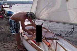 Deriva zef vela 3,6 m roma