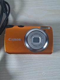fotocamera canon powershot A3200IS, caricabatterie