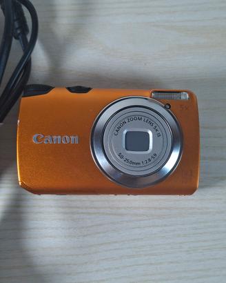 fotocamera canon powershot A3200IS, caricabatterie