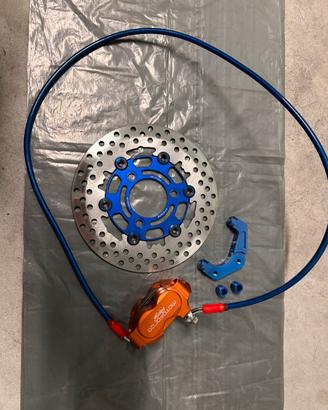 Impianto frenante booster