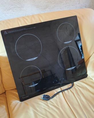 Fornello elettrico 4 fuochi top wish