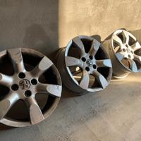 Cerchi in lega peugeot 16 pollici originali