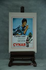 Stampa pubblicitaria Amaro Cynar '60