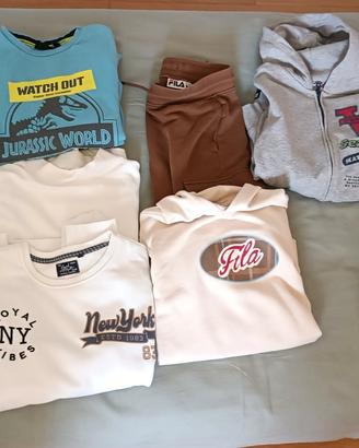 stock vestiti bambino 11/12 anni invernale 