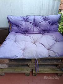 Divanetto esterno pallet
