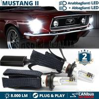 Lampadine LED H4 per FORD MUSTANG 2 6500K 8000LUM