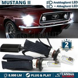 Lampadine LED H4 per FORD MUSTANG 2 6500K 8000LUM