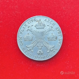 Tallero Austriaco 1795 Francesco II - Argento -