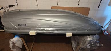 Baule sarcofago THULE Motion XL 800 Argento Lucido