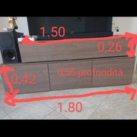 mobile soggiorno + divano  foto non  complete