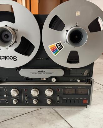 Revox B77 mkII restaurato e DBX NX40 e accessori