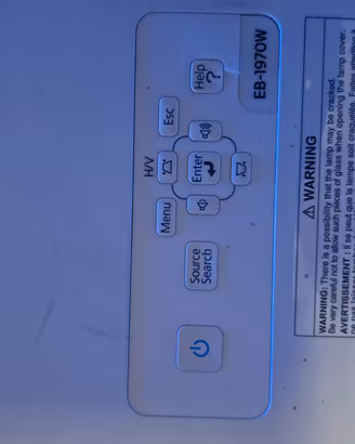 Videoproiettore Epson EB-1970W (5.000 Lumen - HD)