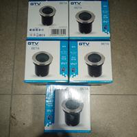 lotto 5 lampade giardino a pavimento gtv beta