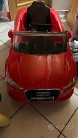 Auto mod Audi bimbo elettrica con telecomando