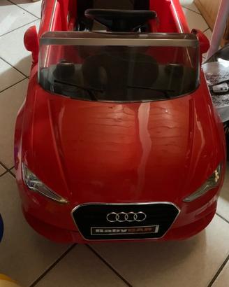 Auto mod Audi bimbo elettrica con telecomando