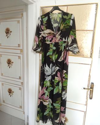 vestito floreale made in Italy 