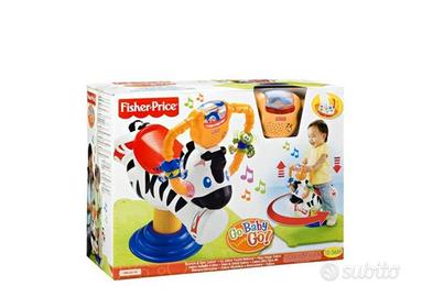 Zebra saltella e gira Fisher Price