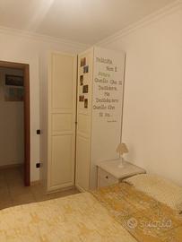 Armadio angolare Ikea bianco