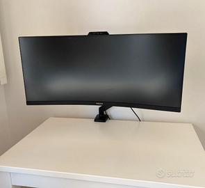 Philips 34” Ultrawide Curvo + Braccio regolabile
