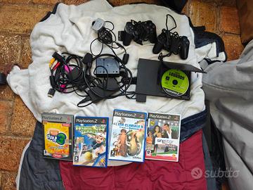 PS2 Slim Bundle Completo + Taito Legends