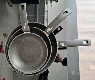set di 3 padelle Moneta serie Etnea