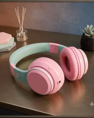 Cuffie Wireless Bluetooth Rosa XTRIKE ME Nuove