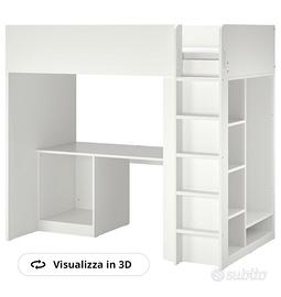 letto ikea smastad