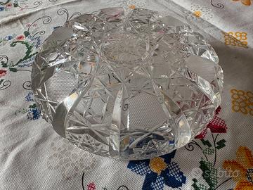 Portacenere vintage in cristallo molato – anni ’60