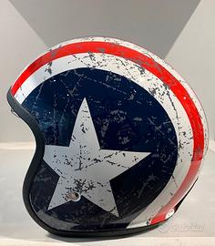 Casco Origine SPIRIT 22.06 Rebel Star Red Gloss