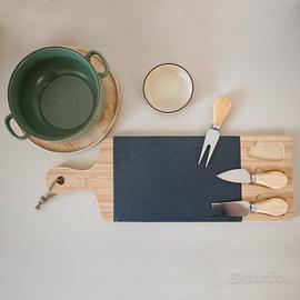 TAGLIERE FORMAGGIO con 3COLTELLI