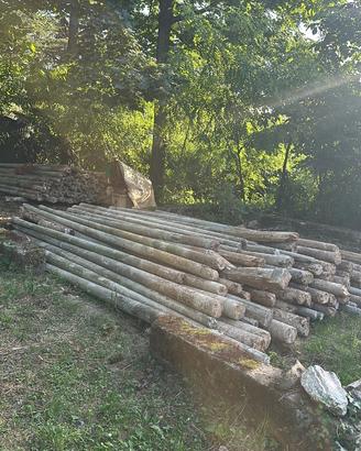 Pali cemento vigneto