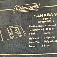 TENDA DA CAMPEGGIO  SAHARA X 8 COME NUOVA