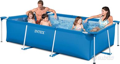 Intex Piscina Rettangolare con Filtro 220x150x60