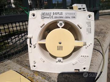 Aspiratore da incasso con griglie diam. 95-100 mm