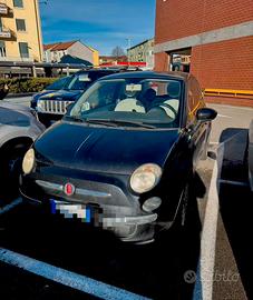Fiat 500 1.2 benzina euro5 2011 69cv nero